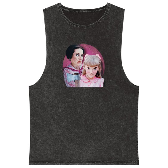 Discover Harriet And Nellie Oleson Mineral Wash Tank Tops