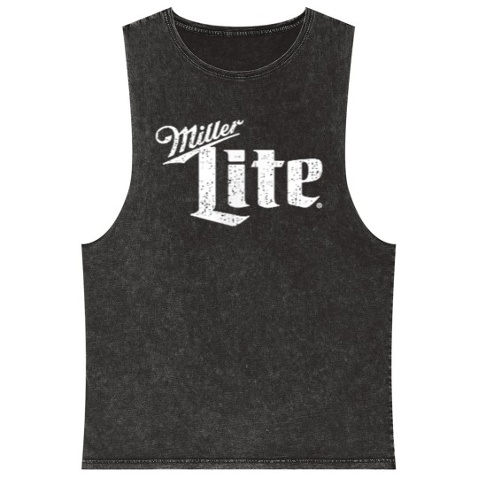 Discover Miller Lite St Patricks Day Shamrocks Light Beer 1975 Mineral Wash Tank Tops