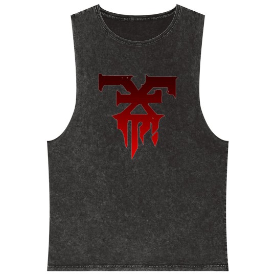 Discover Khorne symbol Mineral Wash Tank Tops