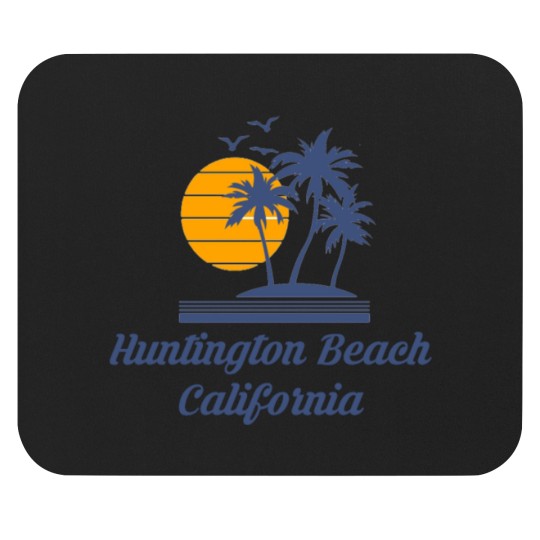 Discover Huntington Beach California Mouse Pads CA Tourist Gifts Mouse Pads