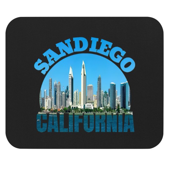 Discover San Diego California Mouse Pads