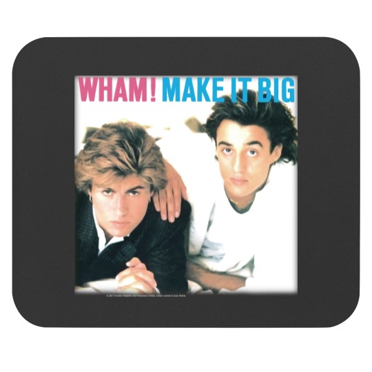Discover Wham Make It Big White Mouse Pads