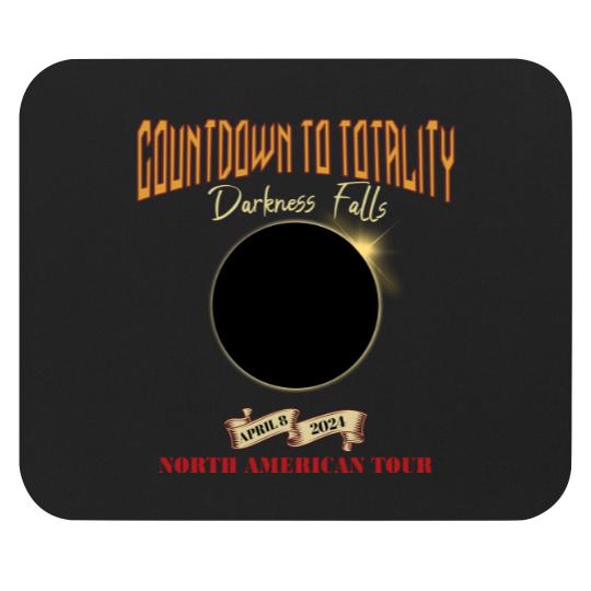 Discover Total Solar Eclipse Mouse Pads April 8th 2024, Rock Concert Tour Mouse Pads with Path of Totality Cities