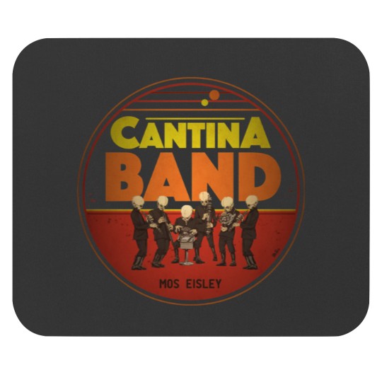 Discover Can tina Band Mouse Pads