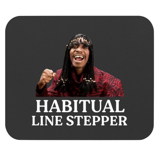 Discover Habitual Line Stepper Mouse Pads