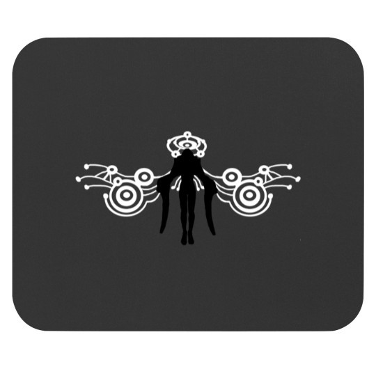 Discover Zanza silhouette Mouse Pads