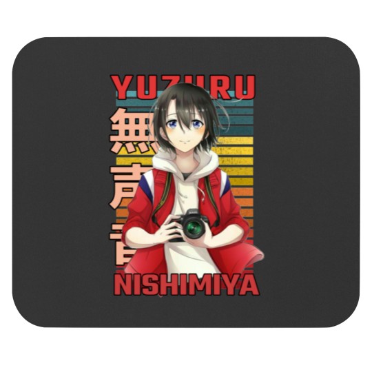 Discover Yuzuru Nishimiya A Silent Yuzuru Nishimiya A Silent Voice Eiga Koe no Katachi Anime Design  C Mouse Pads