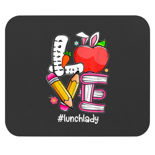 Discover Love Easter Lunch Lady Bunny I 39 M The Lunch Lady Easter Day Mouse Pads