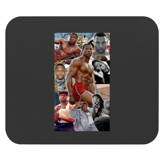 Discover Jonathan Majors photo collage Mouse Pads