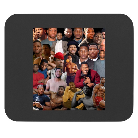 Discover Jonathan Majors photo collage Mouse Pads
