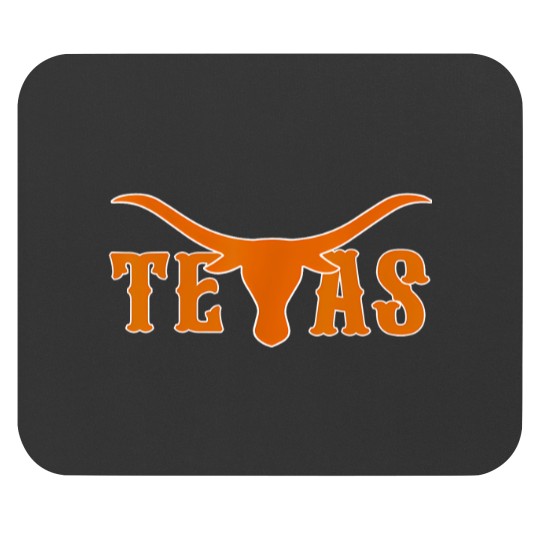 Discover texas usa longhorn austin pride bull american t Mouse Pads