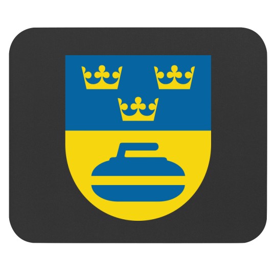Discover Sweden Curling Mouse Pads