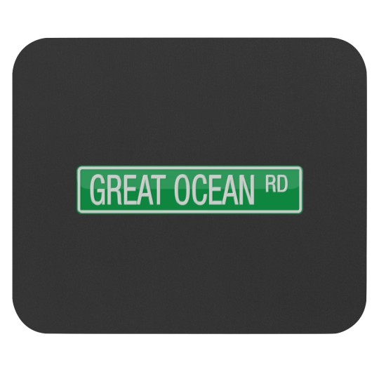 Discover 020 Great Ocean Road street sign Sticker Mouse Pads