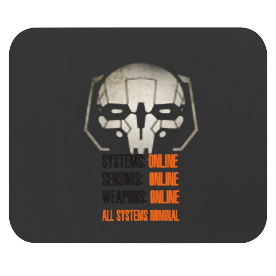 Discover MechWarrior ALL SYSTEMS NOMINAL Mouse Pads