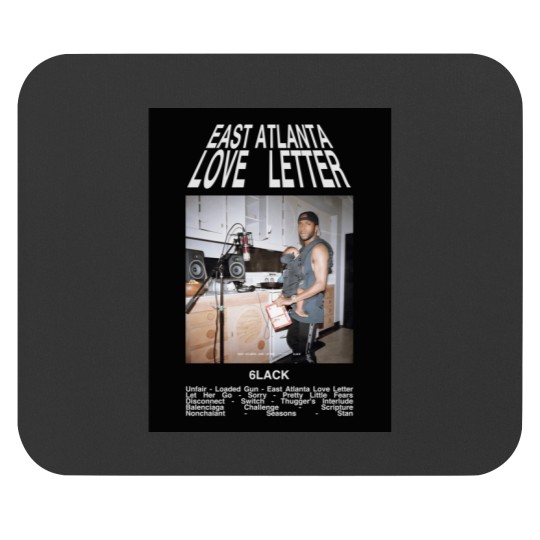Discover EAST ATL LOVE LETTER Mouse Pads