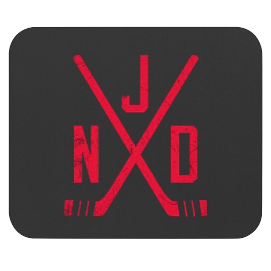 Discover Hockey - New Jersey1 Devils - Black Mouse Pads