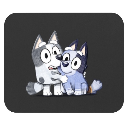 Discover Muffin and Socks Sticker Mouse Pads