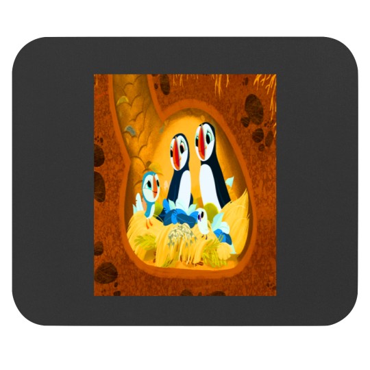 Discover puffin rock family puffin rock gift for fans Mouse Pads