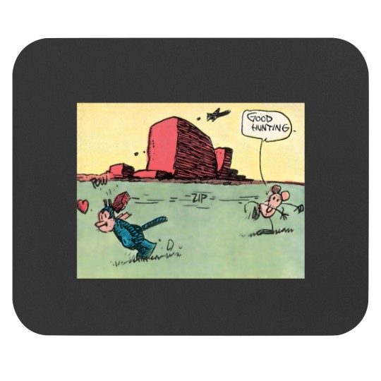 Discover Krazy Kat And Ignatz Mouse - A Love Story Mouse Pads