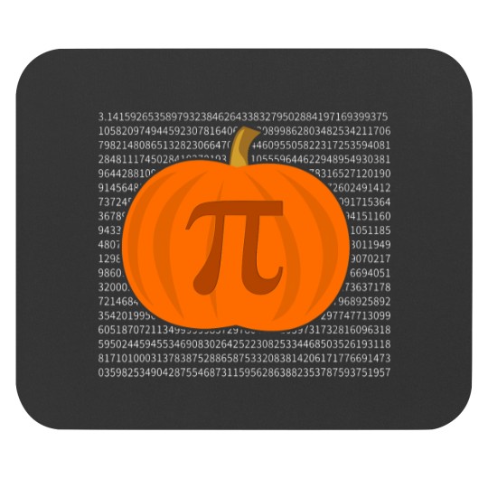 Discover Pi Day Pumpkin Pie Math Pie Digits Halloween Thanksgiving Mouse Pads