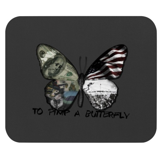 Discover To Pimp A Butterfly Mouse Pads
