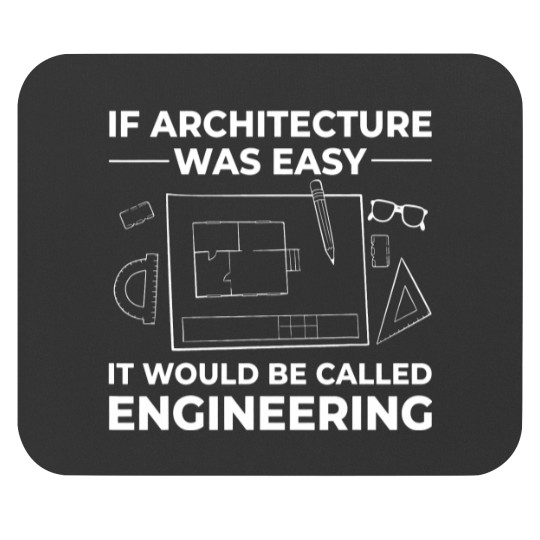 Discover Architecture Designer Engineering Drawing House Architect 21 Mouse Pads