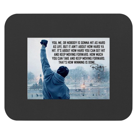 Discover Rocky Quote 2023 Mouse Pads