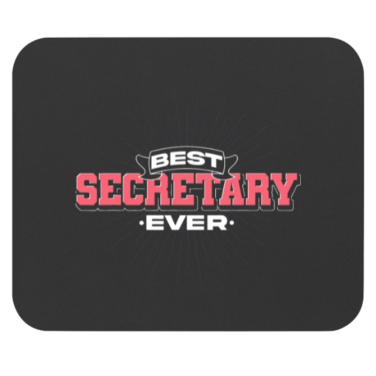 Discover Front Office Lady Best Secretary Ever Office Secretary Mouse Pads