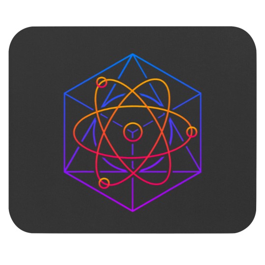 Discover Atom 2DJ Music Rave 2Music Festival Electronic Music Mouse Pads
