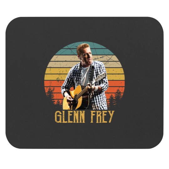 Discover Vintage Glenn Graphic Frey Mouse Pads