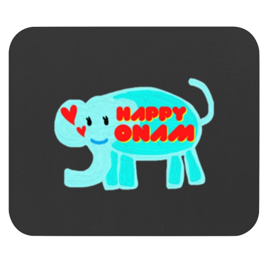 Discover happy onam Mouse Pads
