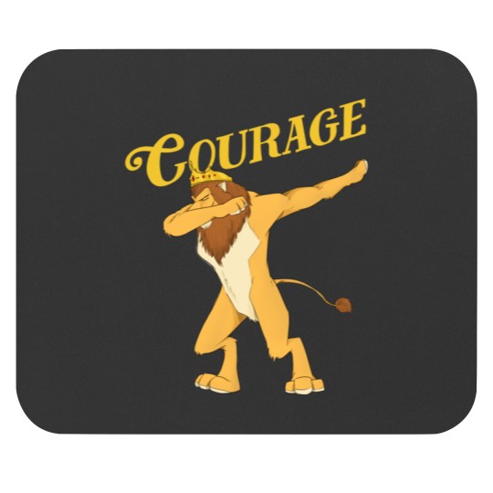 Discover Cowardly Lion Dab  - The Wizard Of Oz TShirt -Courage Baseball ¾ Sleeve Mouse Pads
