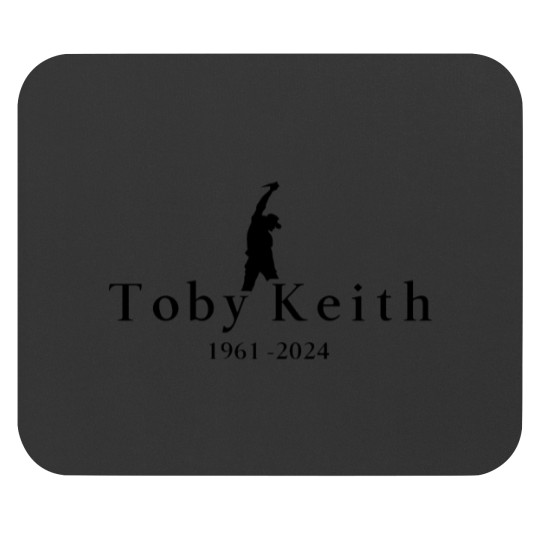 Discover toby keith Siluet Mouse Pads