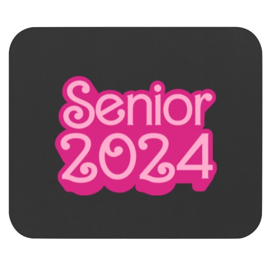 Discover This  is a Senior  Class of 2024  Graduation Poster Mouse Pads