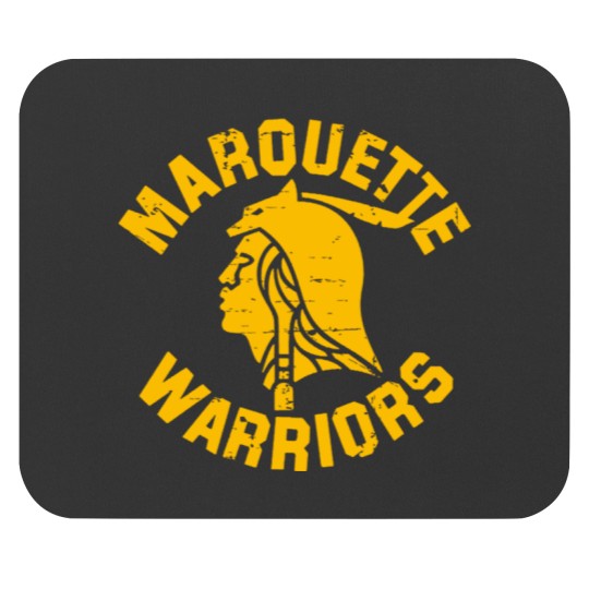 Discover Marquettes Warriors - Defunct Logo - Mouse Pads