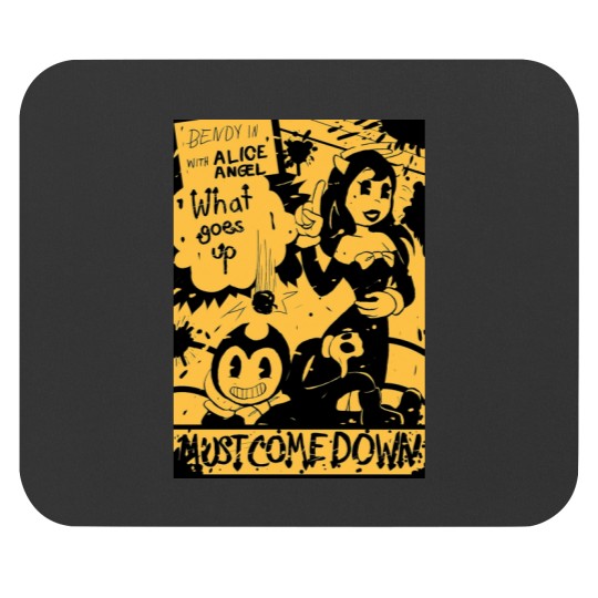 Discover Bendy and Alice Angel Mouse Pads