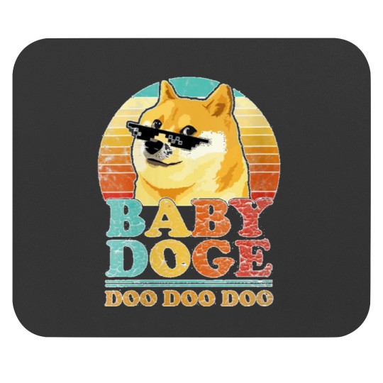 Discover Baby Doge Doo Doo Mouse Pad Design