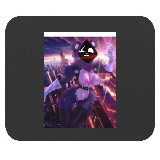 Discover Sexy Raven Team Leader Graphic Mouse Pads