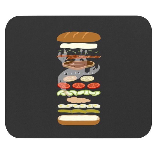 Discover Time Sandwich Mouse Pads