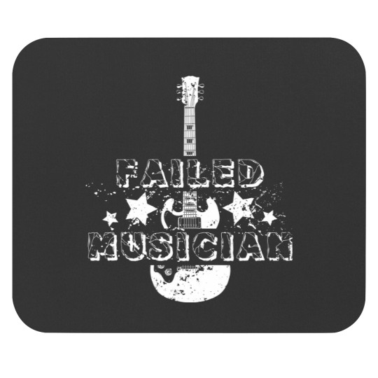 Discover Guitar Tech Failed Musician Funny Road Guitarist Mouse Pads