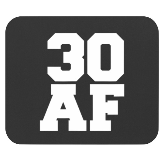 Discover 30 Af Funny  30 30Th Birthday Party Gift Mouse Pads