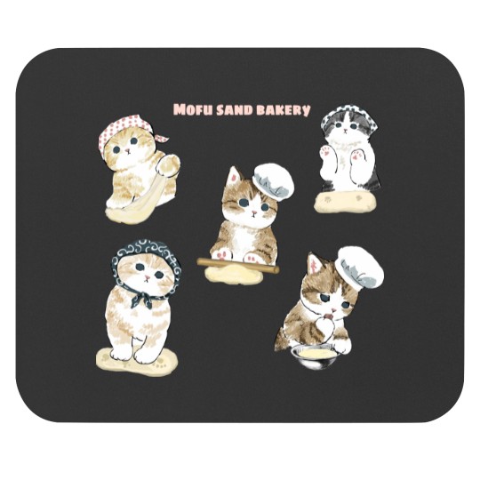 Discover Mofu sand kitty bakery Mouse Pads