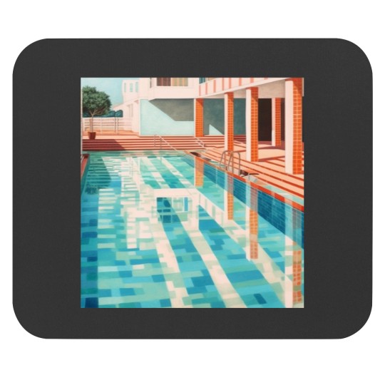 Discover hockney pool poster Poster Mouse Pads
