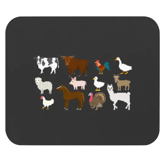 Discover Farm Animals - The Kids' Picture Show Throw Blanket Mouse Pads