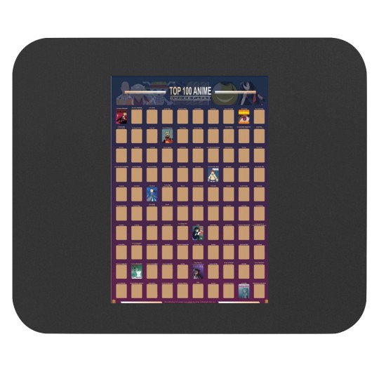 Discover Top 100 Anime Scratch Off - 2021 Mouse Pads