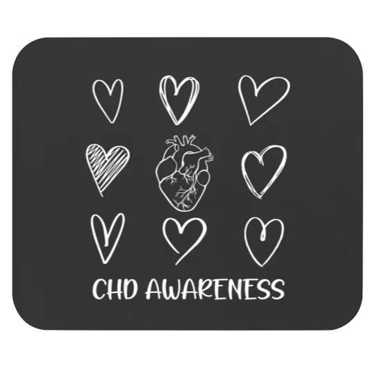 Discover chd awareness warriorheart disease month awareness t Mouse Pads
