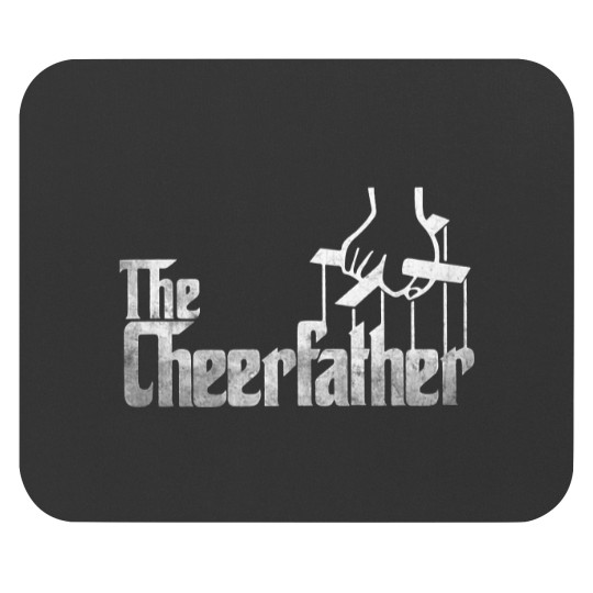 Discover the cheerfather fathers day cheer dad cheerleader funny Mouse Pads