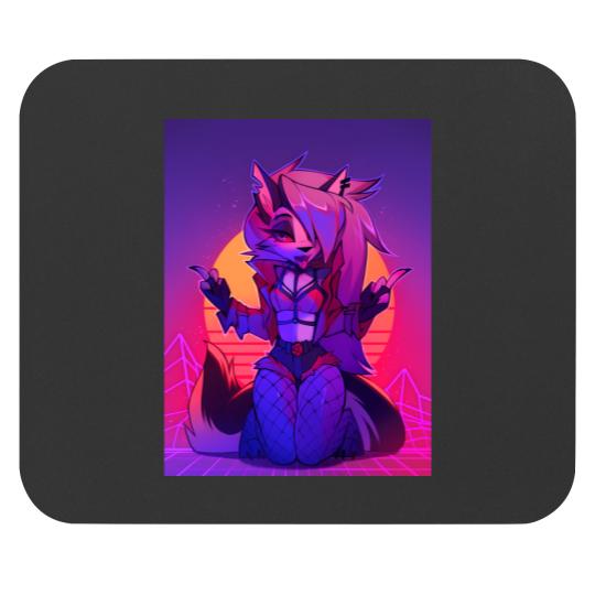 Discover Loona Helluva Boss Synthwave Rifflord Vol.4 Mouse Pads