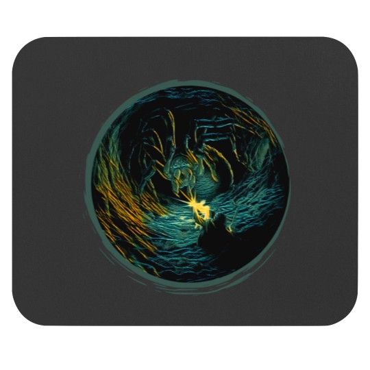 Discover A Light in the Dark-Fantasy Mouse Pads