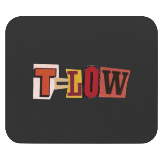 Discover WINGED 8 BALL Sticker Mouse Pads